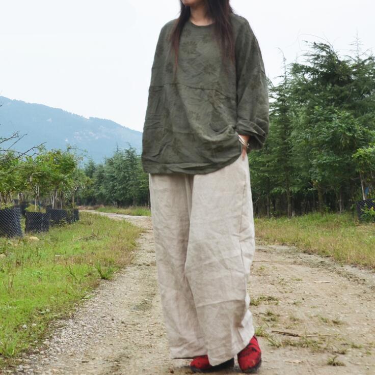 Oversized Linen Shirt | Zen