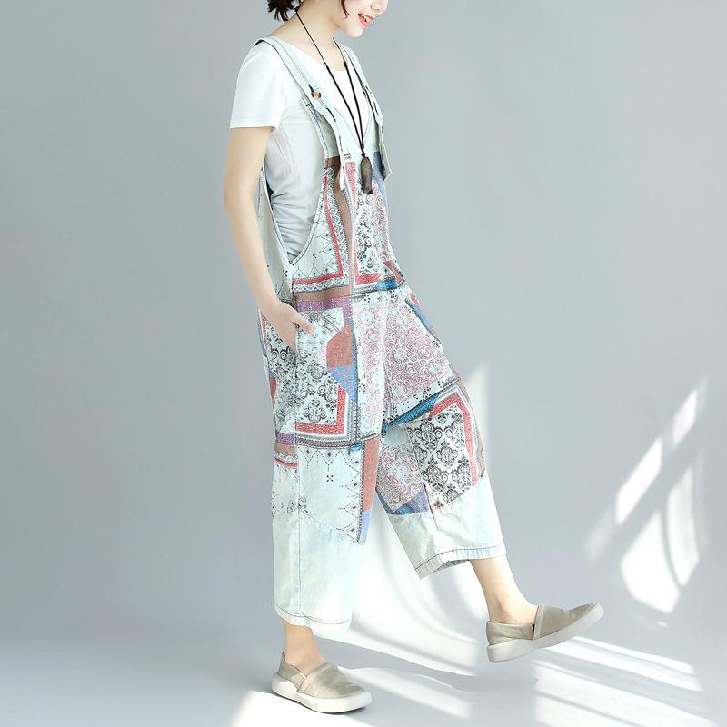Tribal Mystery Light Blue Overall