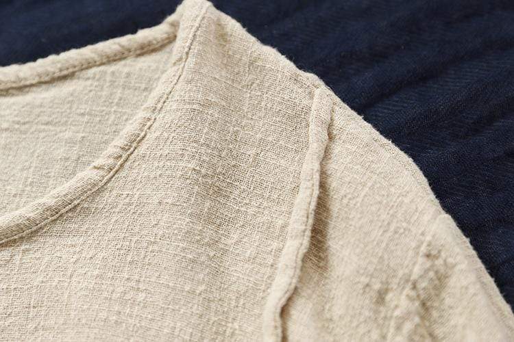 Oversized Long Linen Shirt | Zen
