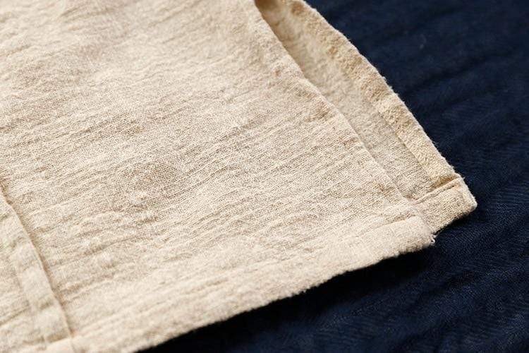 Oversized Long Linen Shirt | Zen