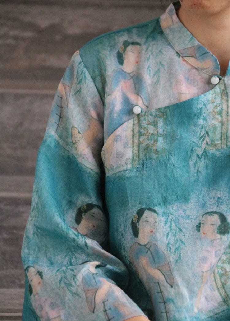 Nuxing Asia Inspired Blouse