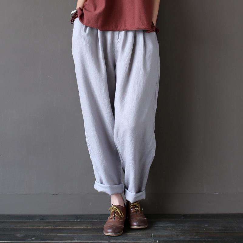 Casual Literary Roll-up Trousers  | Zen