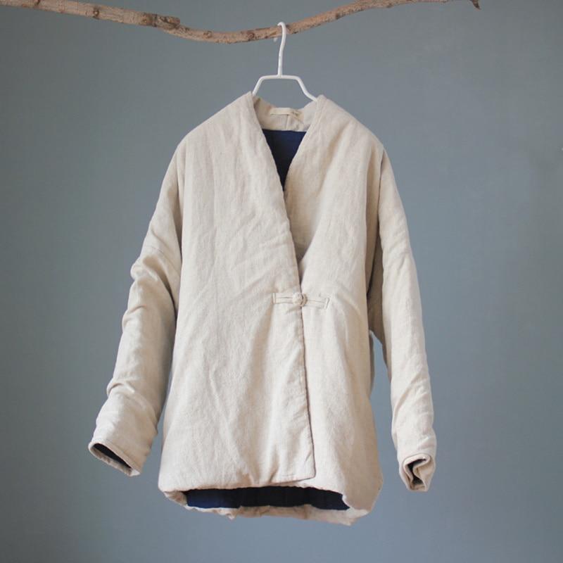 Modern Chinese Cotton Linen Jacket