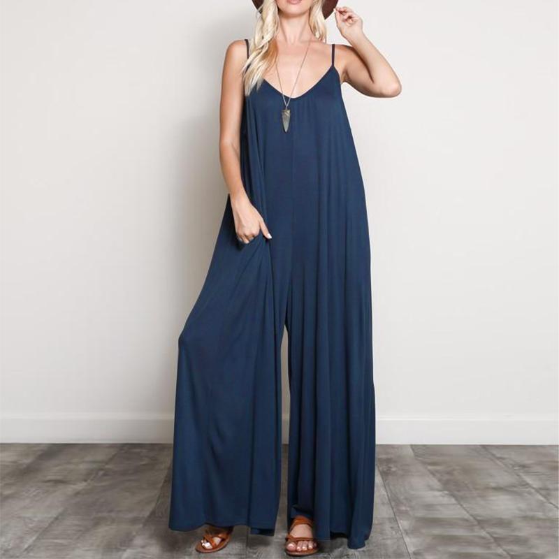 Bohemian Wide Leg Overall