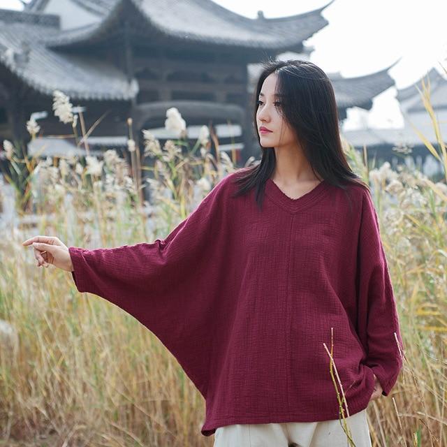 Long Sleeve Batwing Shirt  | Zen