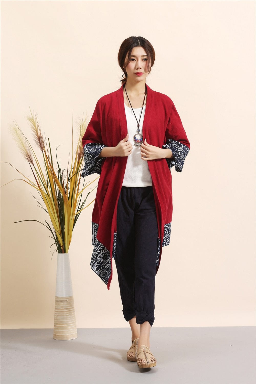 Cotton and Linen Lightweight Cardigan