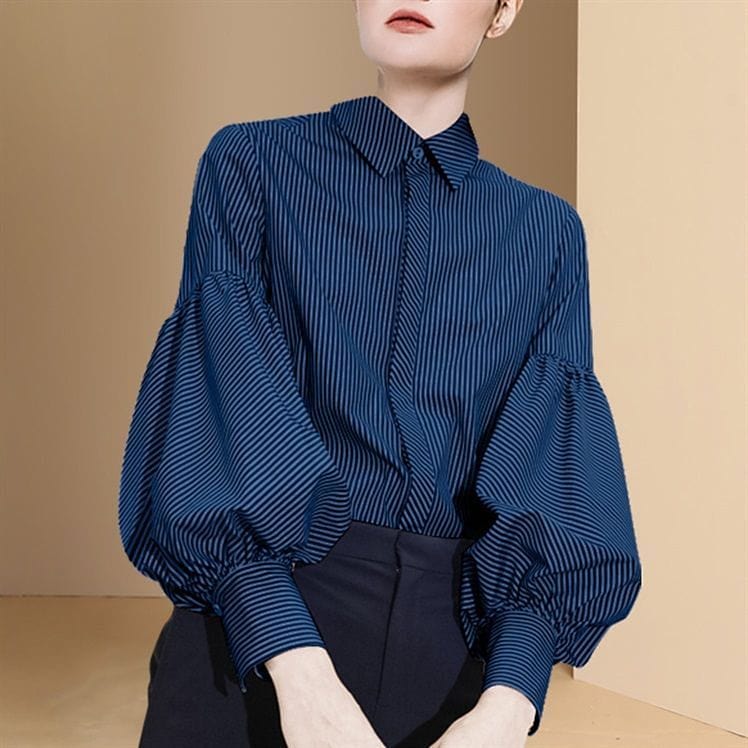 Elisa Button Down Puff Sleeve Shirt