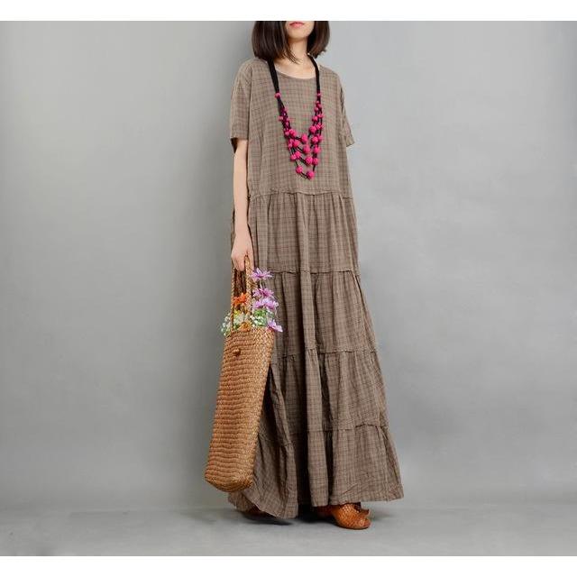 Loose Cotton and Linen Dress | Nirvana