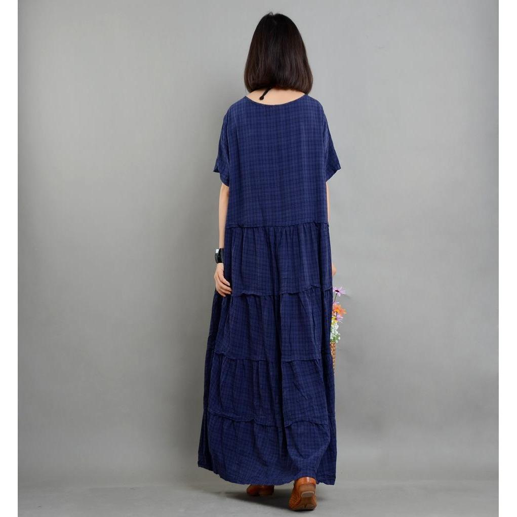 Loose Cotton and Linen Dress | Nirvana