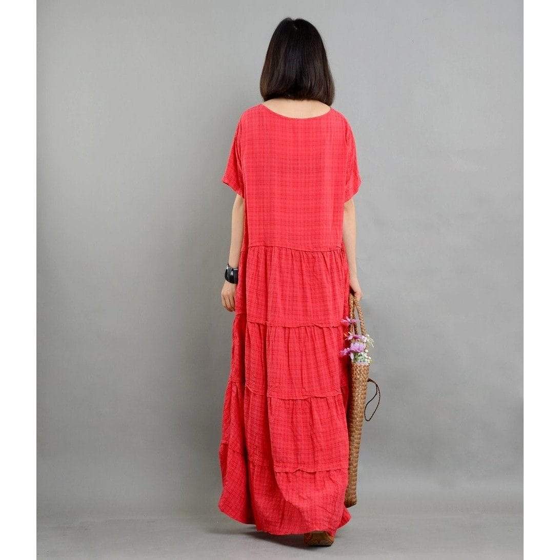 Loose Cotton and Linen Dress | Nirvana