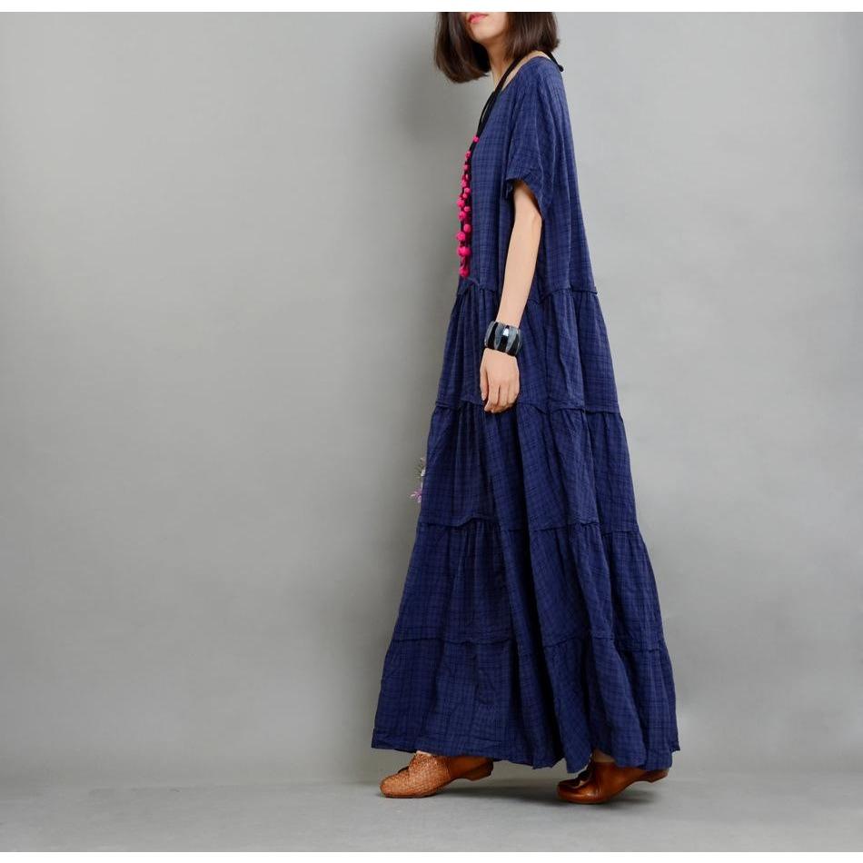 Loose Cotton and Linen Dress | Nirvana