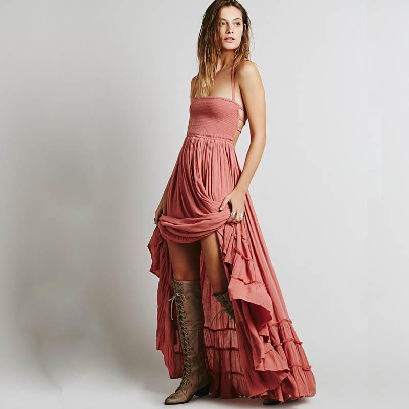 Empire Waist Modern Boho Flowy Sundress