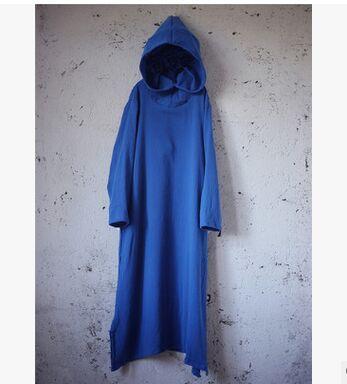 Hooded Linen Dress | Zen