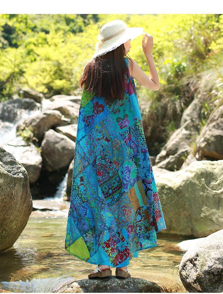 Sweet Dreams Patchwork Hippie Dress