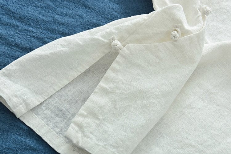 Mandarin Linen Shirt | Zen