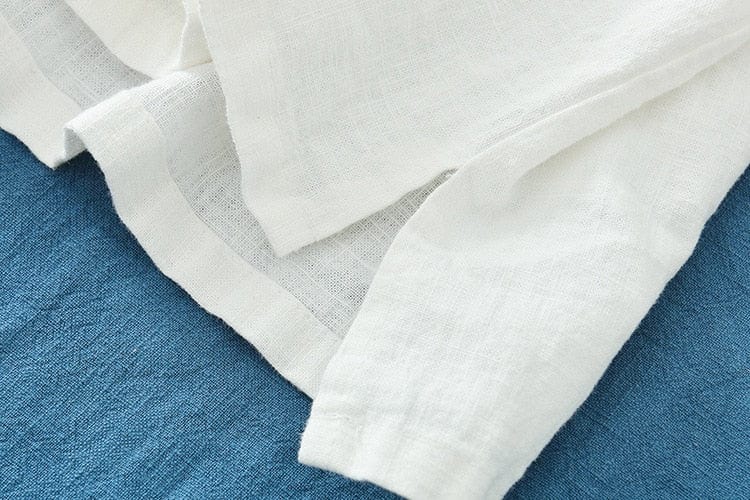 Mandarin Linen Shirt | Zen