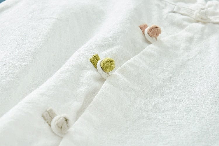 Mandarin Linen Shirt | Zen