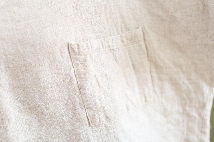 Loose Cotton and Linen Shirt | Zen