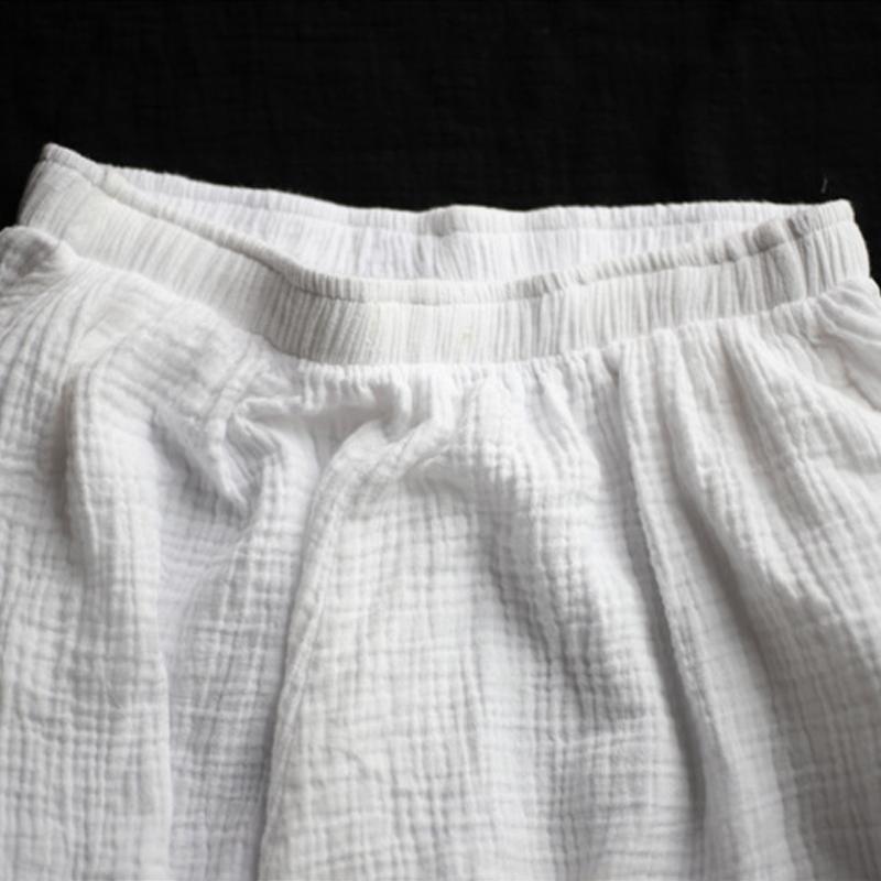 White Linen Palazzo Pants  | Zen