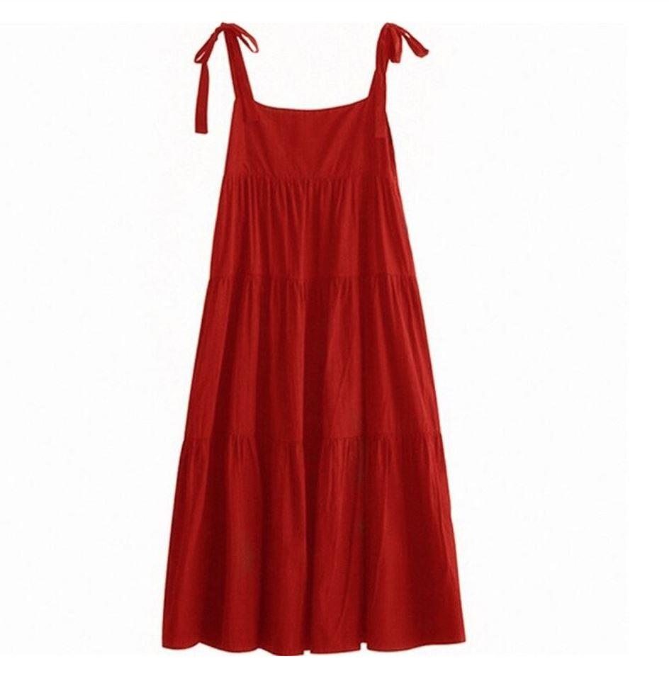 Amaya Plus Size Overall Dress