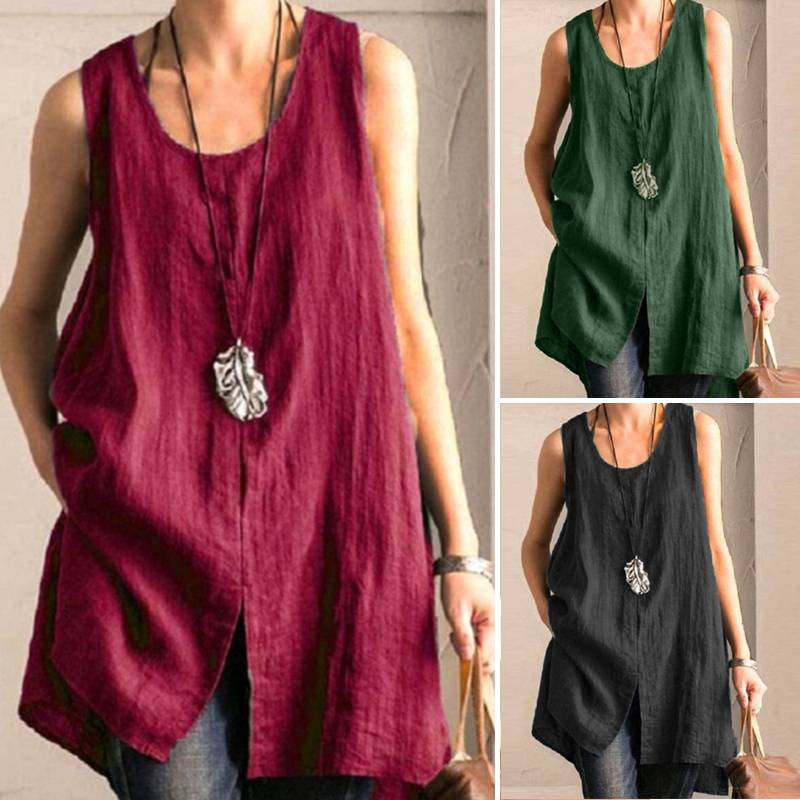 Oversized Basic Tank Top