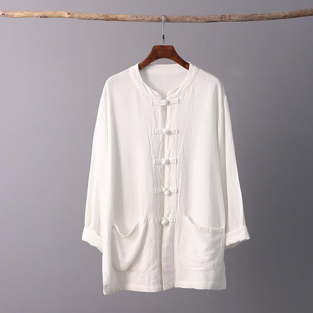 Zen Garden Cotton & Linen Blouse | Zen