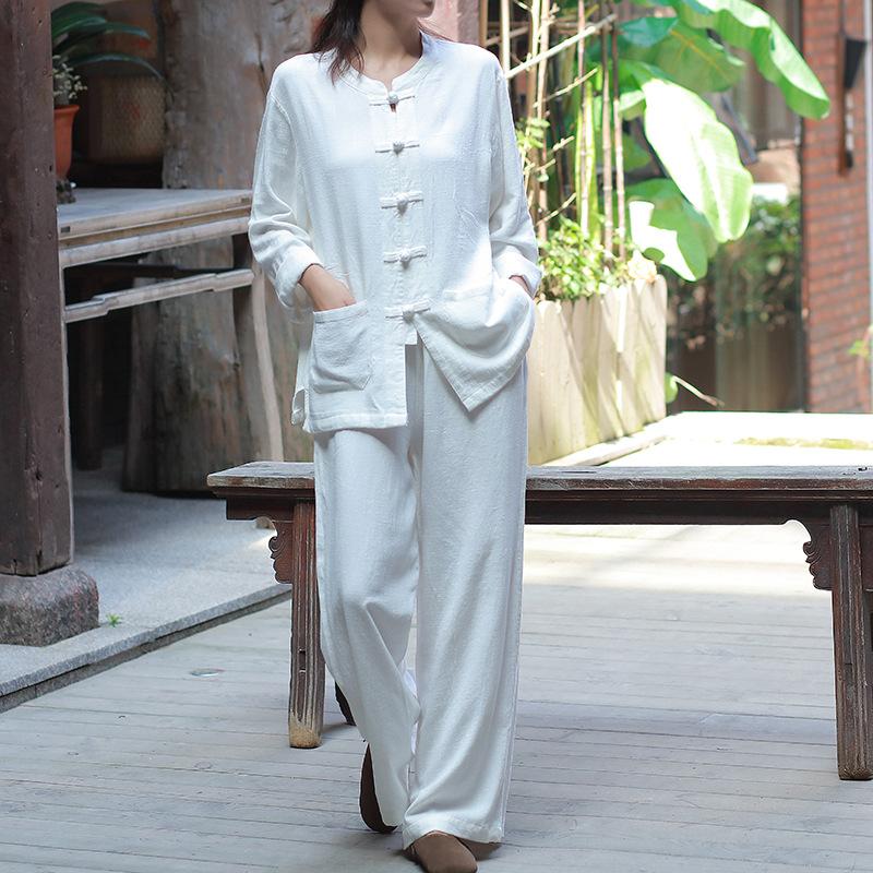 Zen Garden Cotton & Linen Blouse | Zen