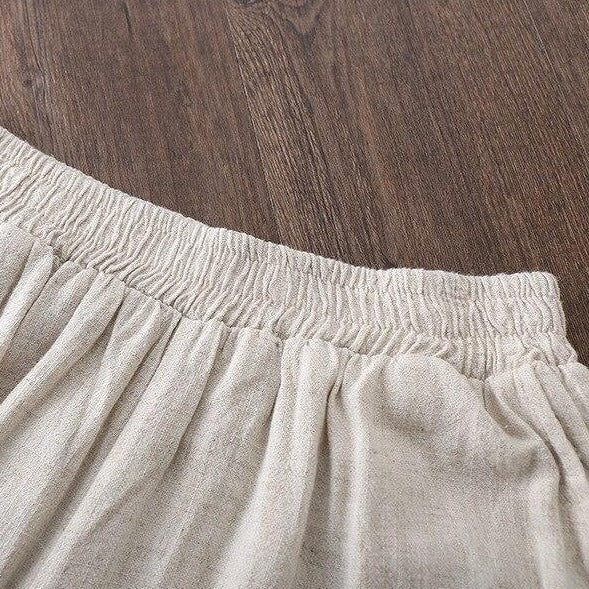 Zen Garden Cotton & Linen Palazzo Pants | Zen