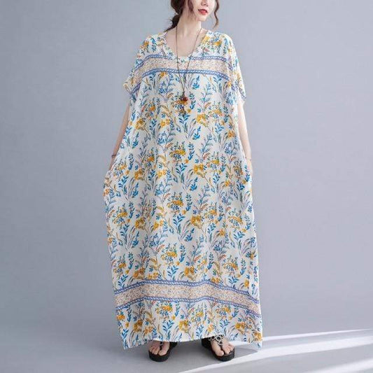 Alexandria Floral Kaftan Dress