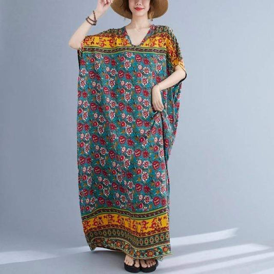 Arlo Floral Kaftan Dress