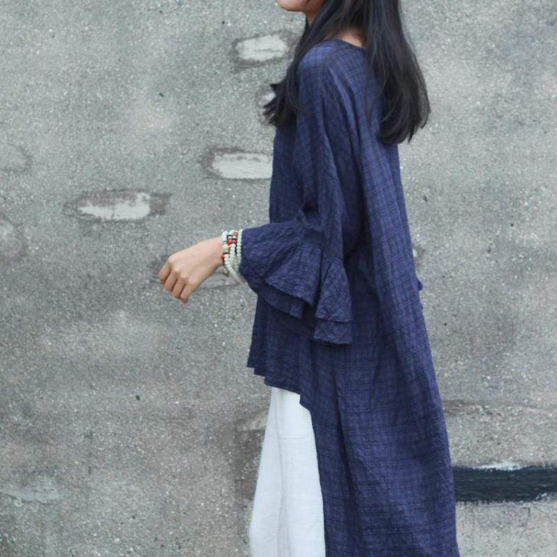 Arthemis Asymmetrical Cotton Linen Shirt