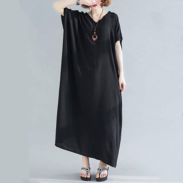 Diana Solid Kaftan Dress