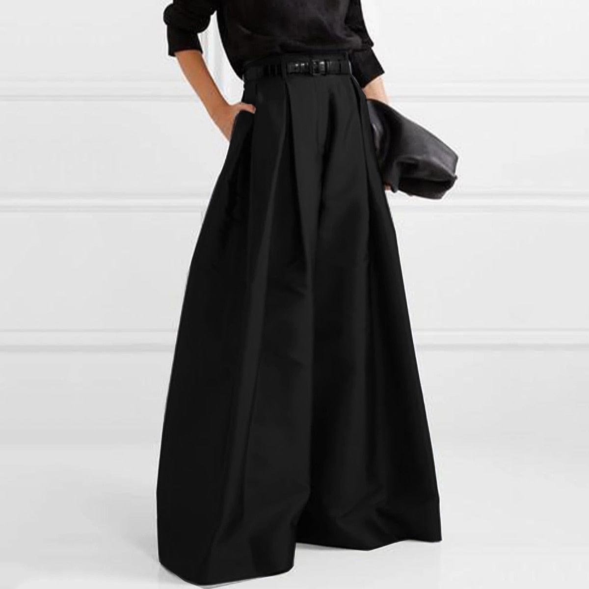 Loose High Waist Wide Leg Pants