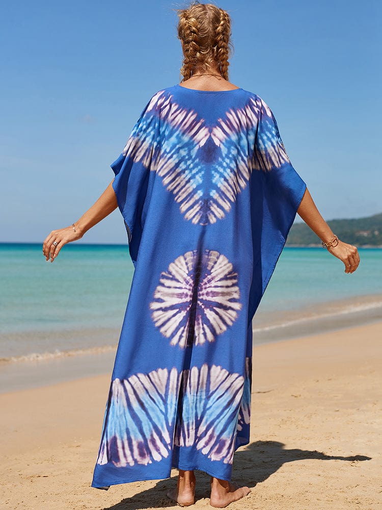 Hathai Tie Dye Kaftan Dress