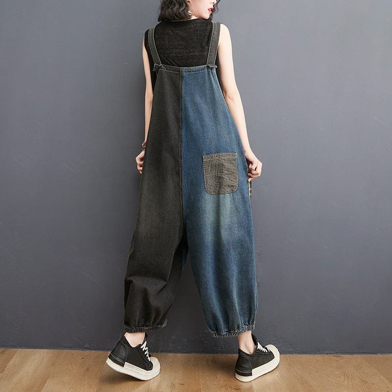 Graffiti Denim Overall