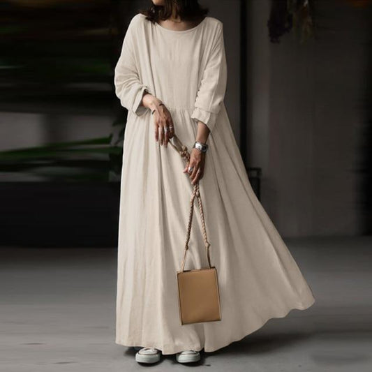 Mia Oversized Pleated Dress