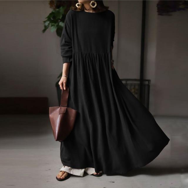 Mia Oversized Pleated Dress