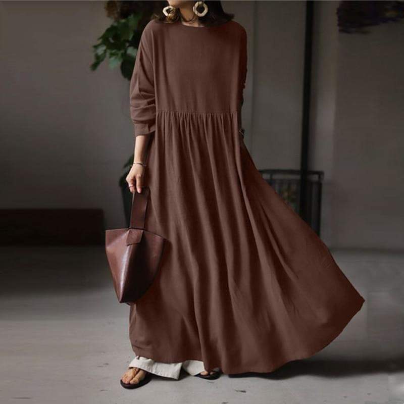 Mia Oversized Pleated Dress