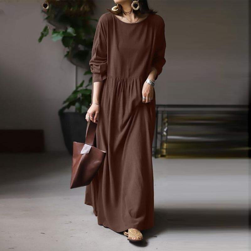 Mia Oversized Pleated Dress