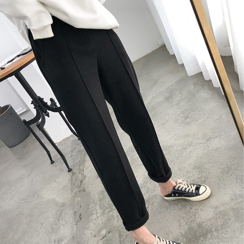 High Waist Pencil Pants