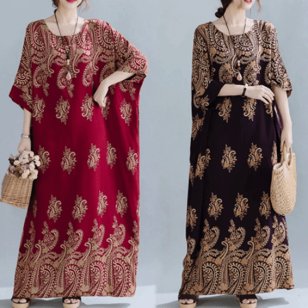 Imperial Beauty Kaftan Dress