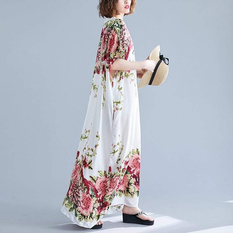 Coralie Floral Kaftan Dress