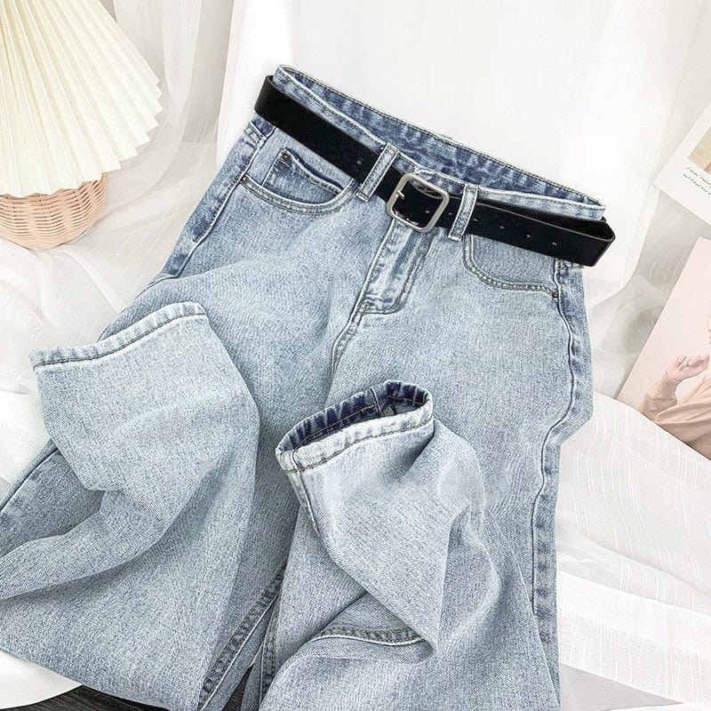 High Waist Slim-Fit Jeans