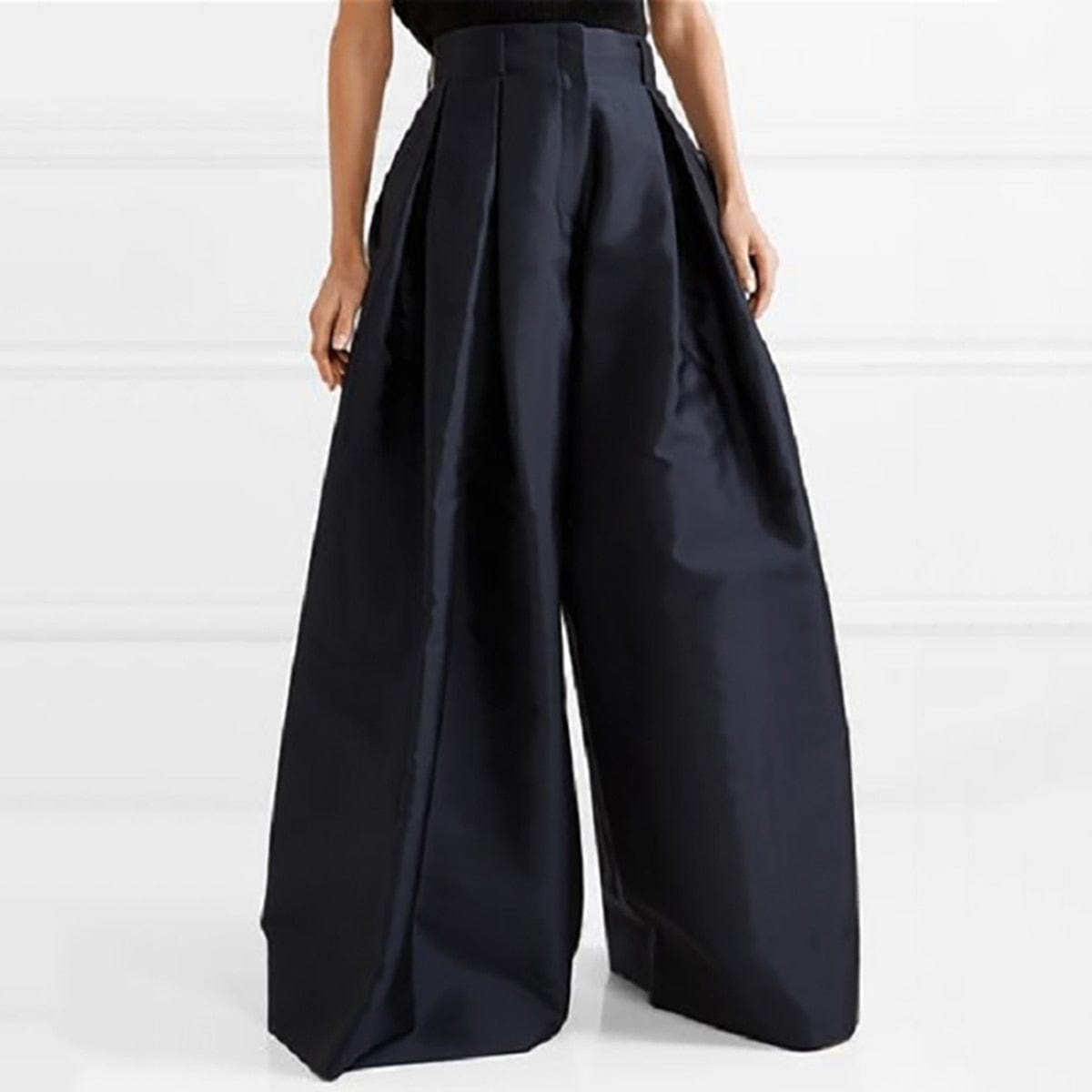 Loose High Waist Wide Leg Pants