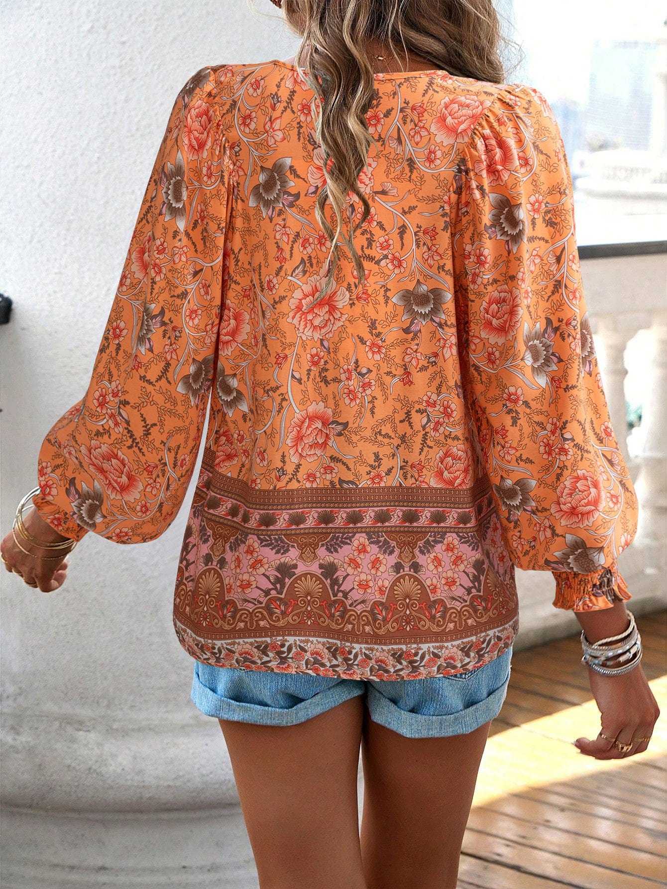 Luna Essence Bohemian Loose Fit Top