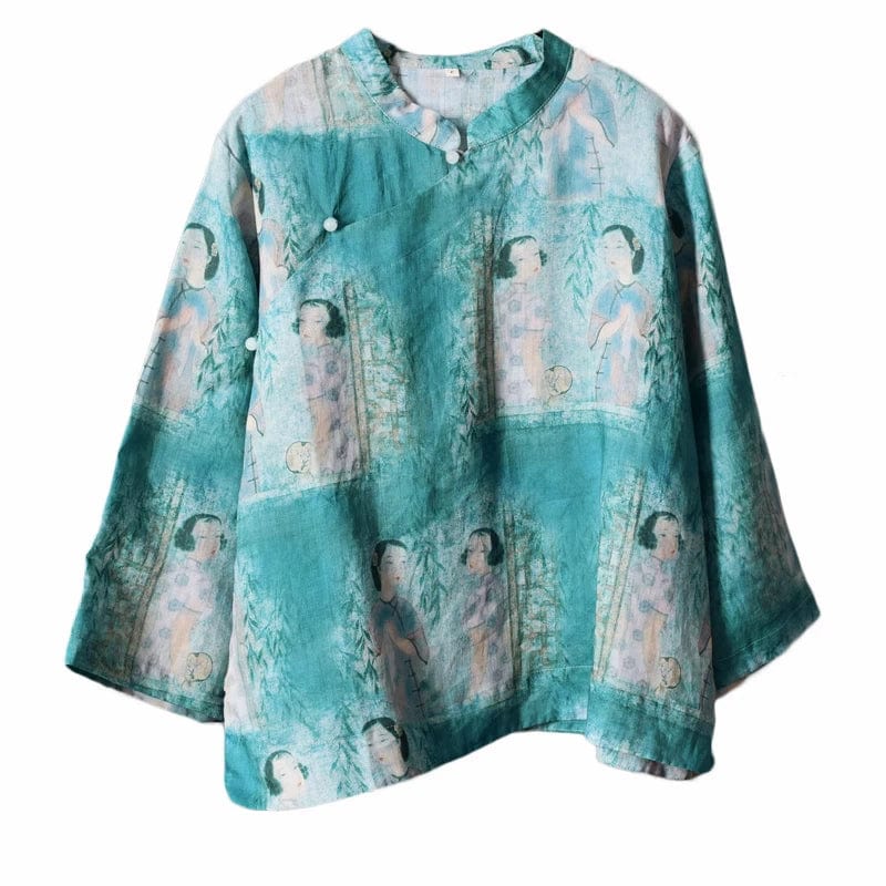 Nuxing Asia Inspired Blouse