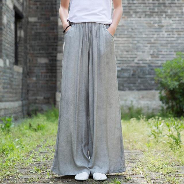 Mikayla Wide Leg Pants | Zen