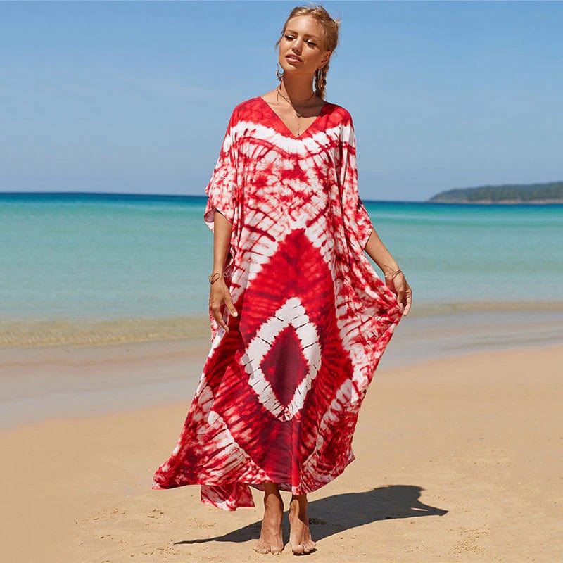 Sunset Tie Dye Maxi Dress