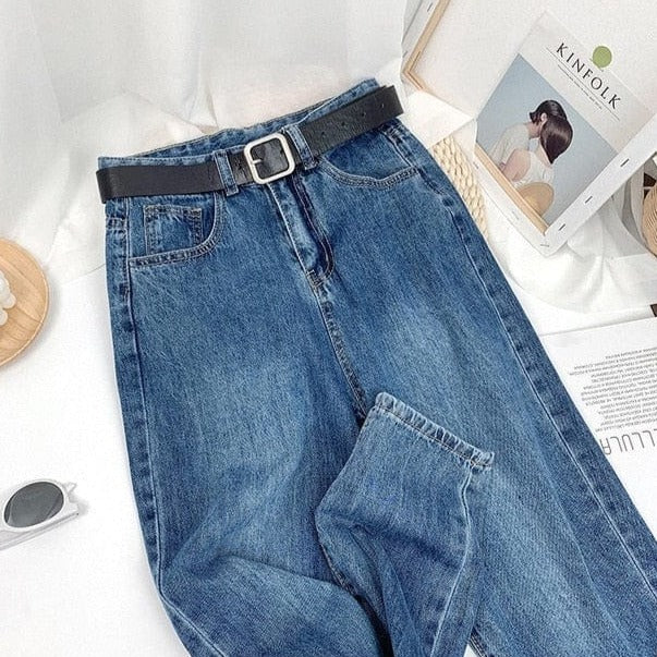 High Waist Slim-Fit Jeans