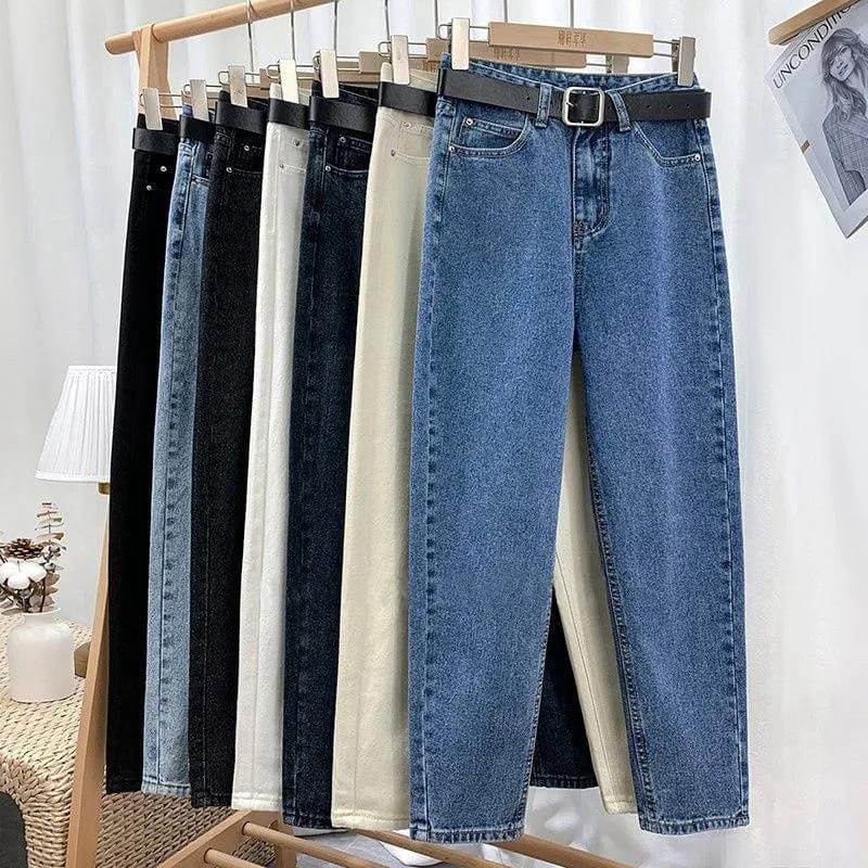 High Waist Slim-Fit Jeans